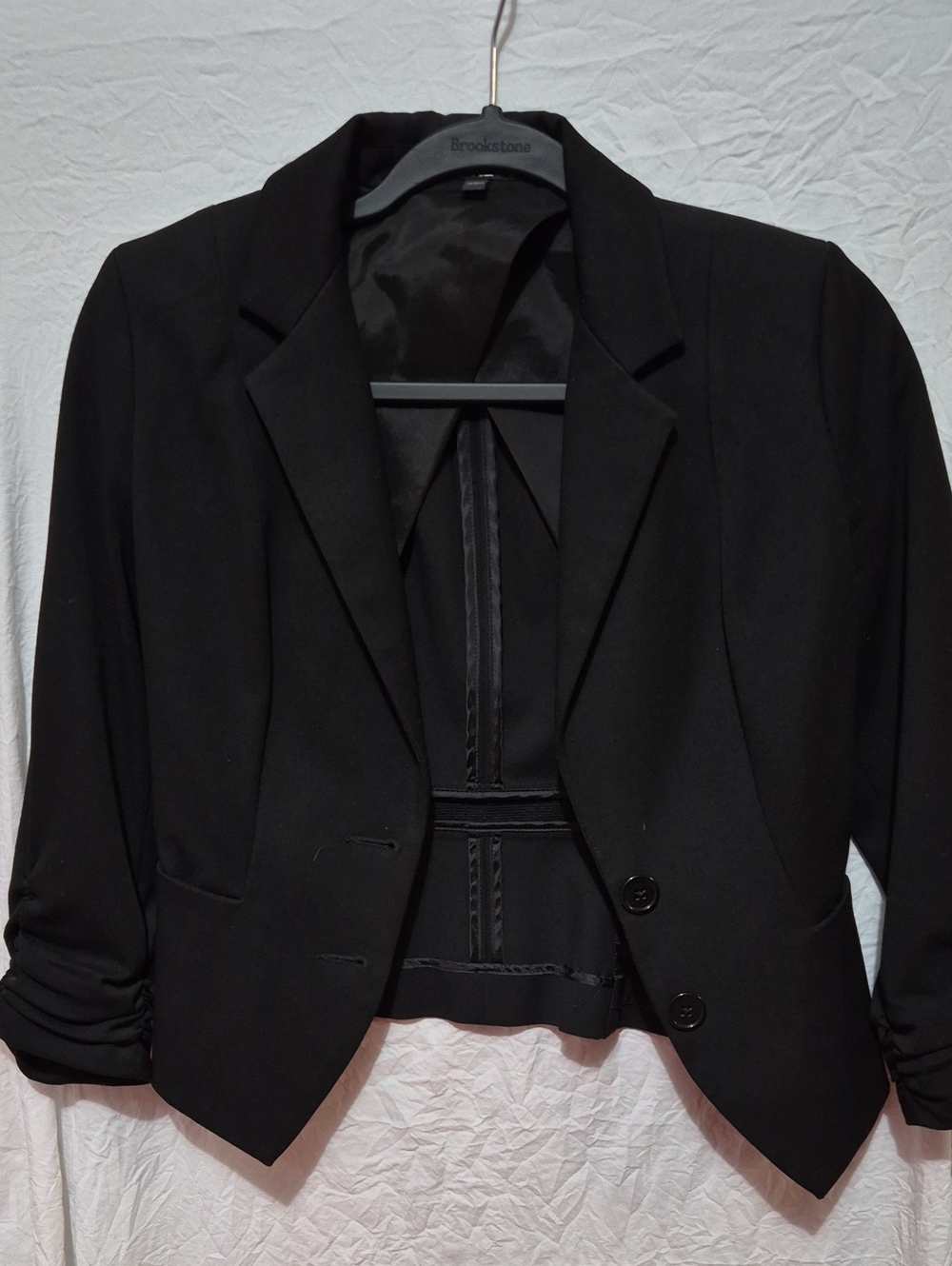 Express Black Cropped Blazer Jacket